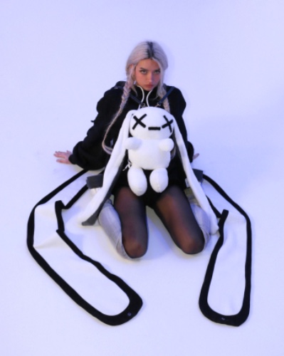 Zombie Bunny Hoodie | X-Large