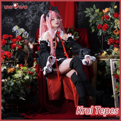 【In Stock】Uwowo Anime Seraph Of The End Krul Tepes Vampire Halloween Cosplay Costume - XXL