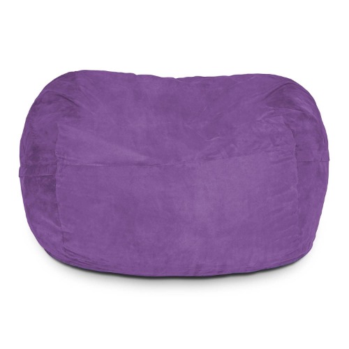 5-ft Bean Bag Chairs by Beanbag Factory - Purple