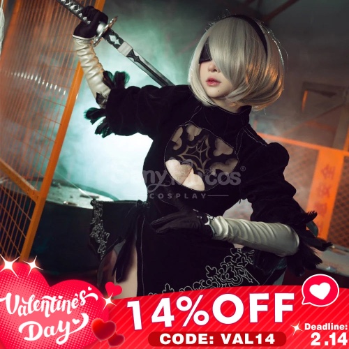 【Valentine's Day 14% OFF CODE: VAL14】【In Stock】Game NieR: Automata Cosplay YoRHa No.2 Type B Cosplay Costume - XXL