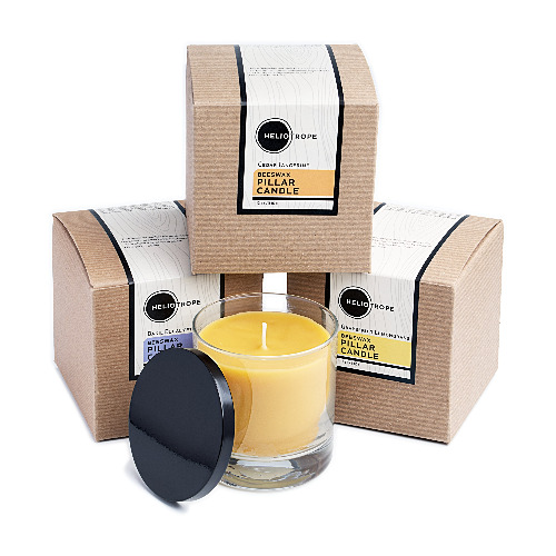 Beeswax & Soy Candles - Glass / Pure Lavender