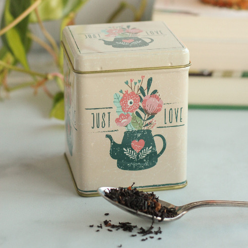 Tea Love Tea Tin