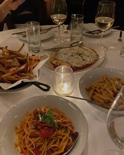 fancy dinner