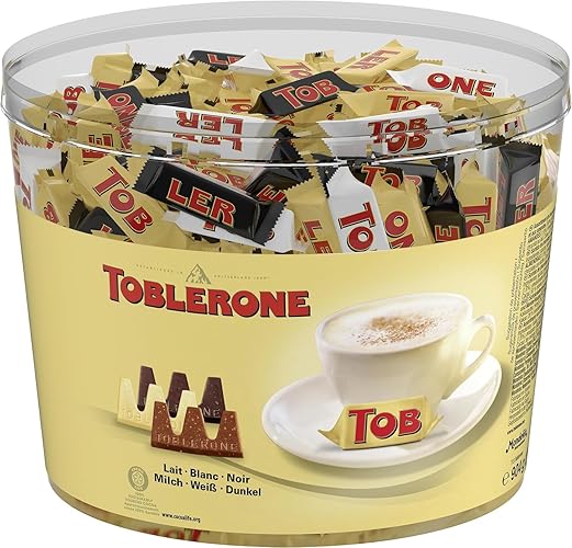 Toblerone Mix Box Klarsichtdose 904 g (mind. 113 Toblerone)