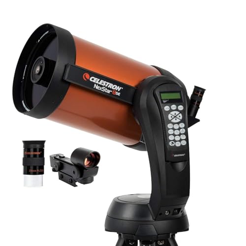 Celestron - NexStar 8SE Telescope - Computerized Telescope for Beginners and Advanced Users - Fully-Automated GoTo Mount - SkyAlign Technology - 40,000+ Celestial Objects - 8-Inch Primary Mirror - 8SE