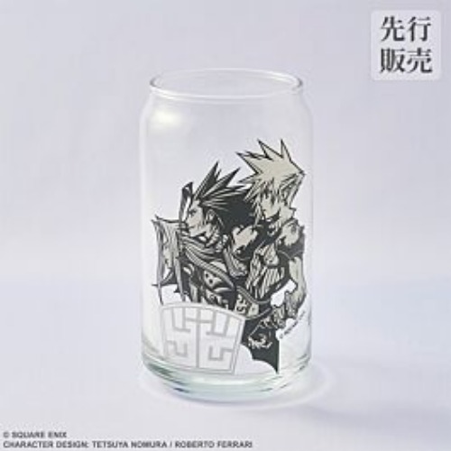 Final Fantasy VII Rebirth Square Enix Cafe Collaboration Goods Glass Cup Illustration Design