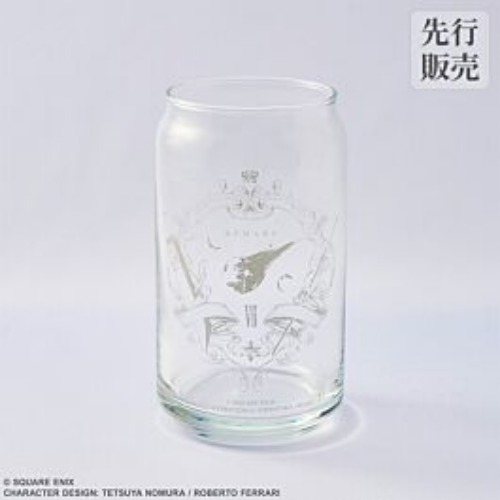 Final Fantasy VII Rebirth Square Enix Cafe Collaboration Goods Glass Cup Emblem Design