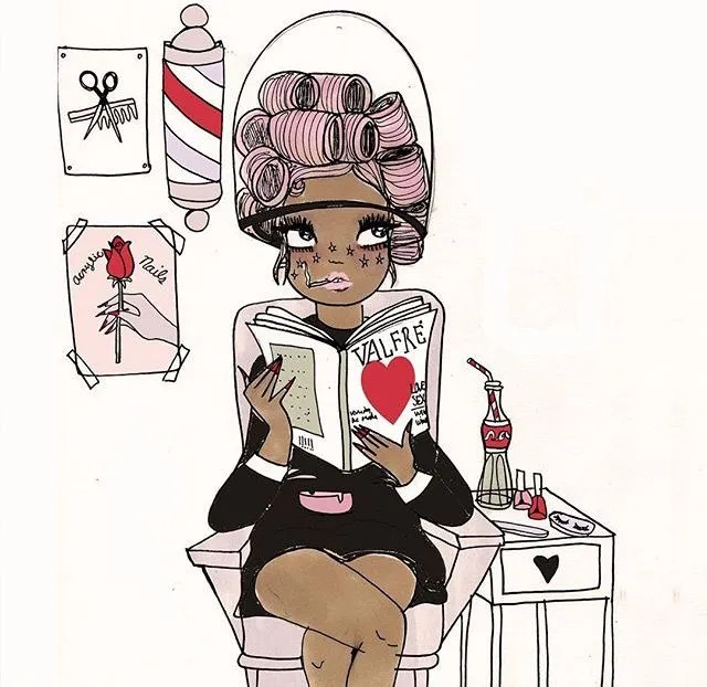 Hairdresser visit