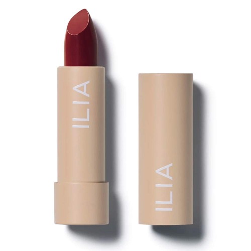 ILIA - Color Block Lipstick | Non-Toxic, Vegan, Cruelty-Free, Clean Makeup (Rumba (Oxblood Red)) - Rumba (Oxblood Red) 1 Count (Pack of 1)