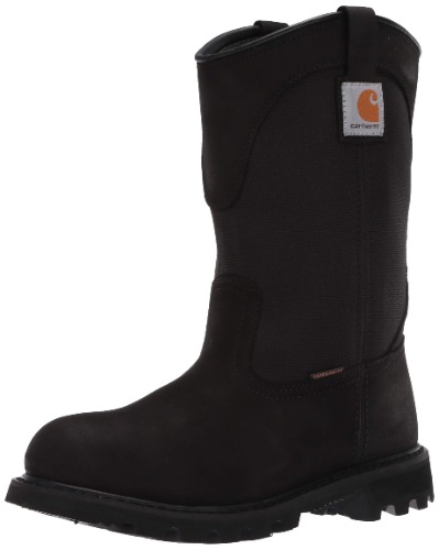 Carhartt Women's CWP1150 Work Boot - 7 Black Oil Tanned