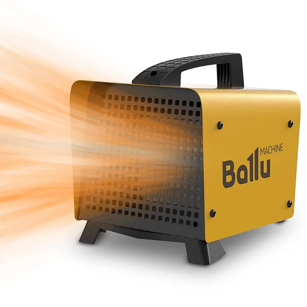 Ballu Portable Space Heater, 1500W Small Electric Ceramic Heater with Adjustable Thermostat,Tip-Over&Overheat Protection, Quiet Energy Efficient Personal Heater for Bedroom Office Gym Desktop