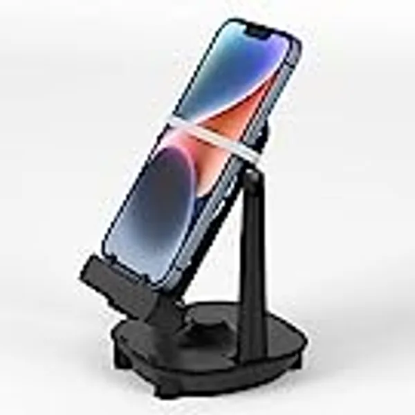 Orzero Steps Counter Compatible for Pokemon Go Walker Phone Swing Accessories Cellphone Pedometer (USB Cable) (Easy Installation) (Mute Version) Egg hatcher Rocker Quick Steps Earning Device - Black