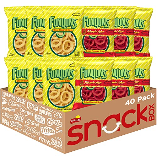 Funyuns Variety Pack, 0.75 Ounce (Pack of 40) - 40ct Variety Pack