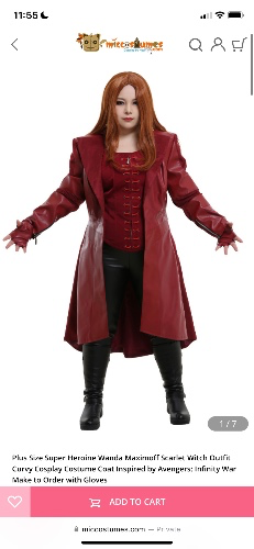 Wanda maximoff outfit 1: