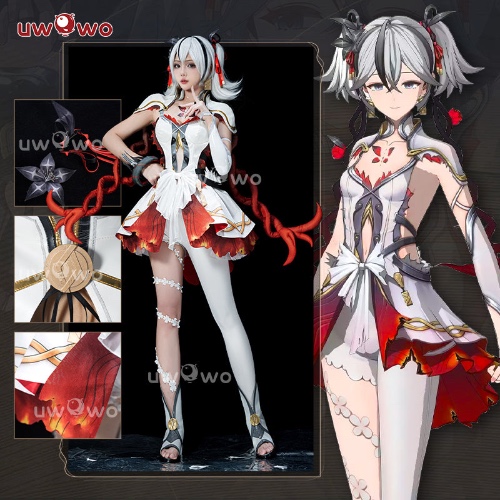 S-3XL INSTOCK Uwowo Game Wuthering Waves Chun Camellya Cosplay Costume - 【Pre-sale】Set B: (Ponlytail*2)
