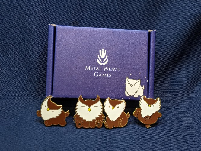 Owlbear Pin 4-Pack | 4-pack