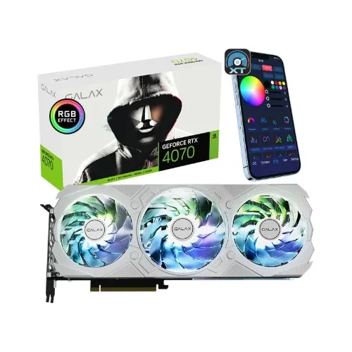 VGA GALAX GEFORCE RTX 4070 EX GAMER WHITE - 12GB GDDR6X