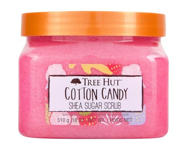 Tree Hut Cotton Candy Shea Sugar Scrub, 510 Grams - Cotton Candy - 1.13 Pound (Pack of 1)