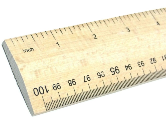 1 Meter Ruler (Wooden)