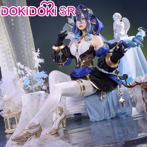 【Size S-2XL 】 DokiDoki-SR Game Genshin Impact Cosplay Layla Costume Sumeru | S-PRESALE