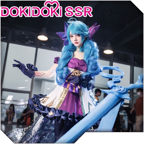 DokiDoki-SSR League of Legends LOL Cosplay Gwen Costume Women | S Only Costume -PRESALE(No 3D Accessories)