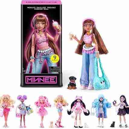 Minnee Dolls - 9 to collect (One super rare 1:128)