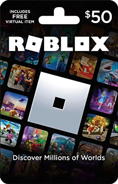 Roblox Physical Gift Card [Includes Free Virtual Item]