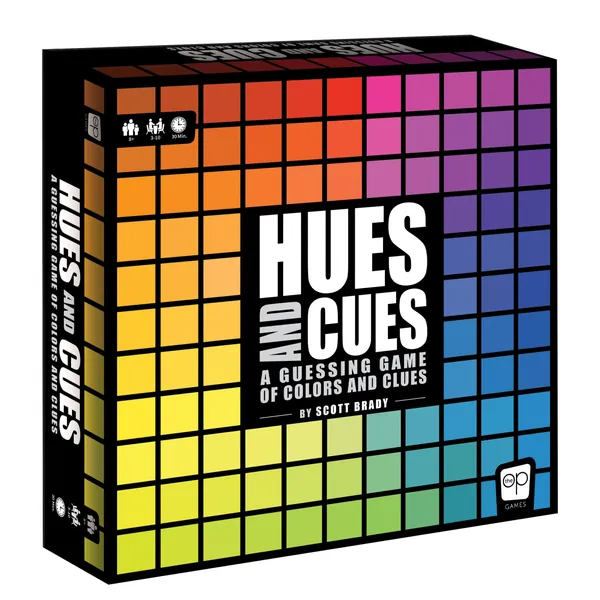 HUES and CUES | Vibrant Color Guessing Game Perfect for Family Game Night | Connect Clues and Colors Together | 480 Color Squares to Guess from | Award-Winning Board Game | 3-10 Players | Ages 8+