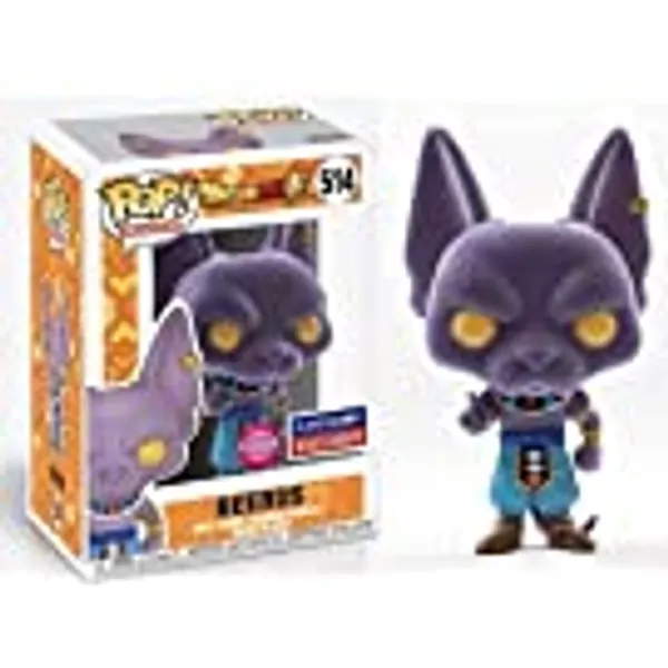 Funko Pop! Dragon Ball Z - Flocked Beerus #514 (Funimation Exclusive)