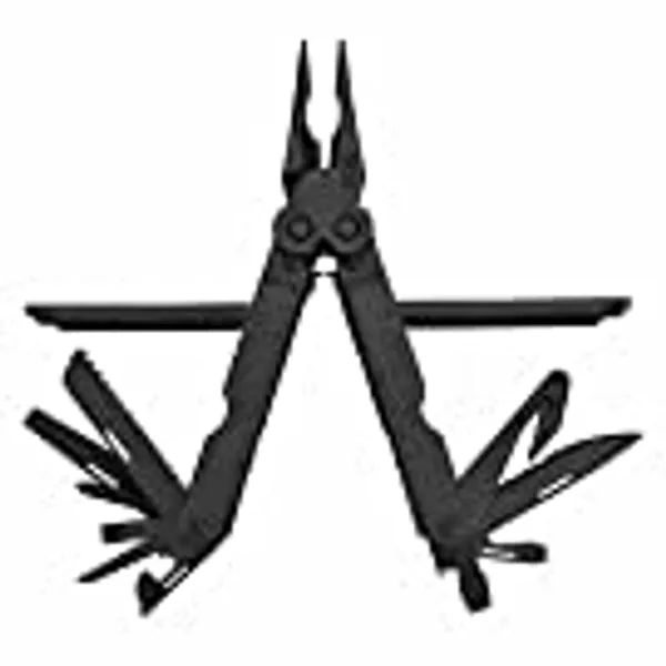 SOG Powerlock V-Cutter- Multi-Tool Pocket Utility Tool Set with 18 Specialty Tools for Heavy-Duty Field Use and Nylon Carrying Pouch (B63N-CP)
