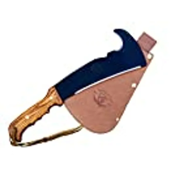Woodmans Pal - Multi-Use Axe Machete with Sheath - Survival Machete Ideal for Camping, Fishing, Hunting, Bushcraft - Perfect Brush Axe for Surveying… (Wood Handle)