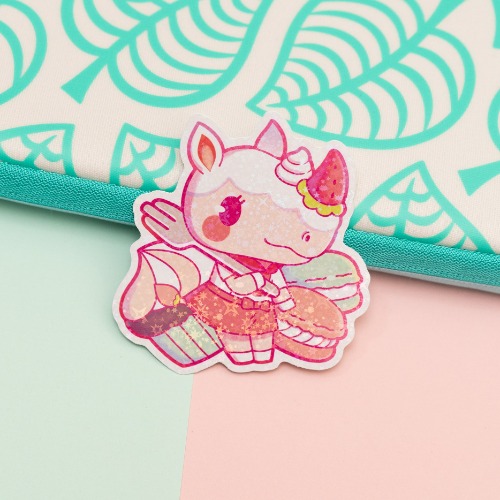 Merengue Die Cut Holographic Stars Vinyl Sticker