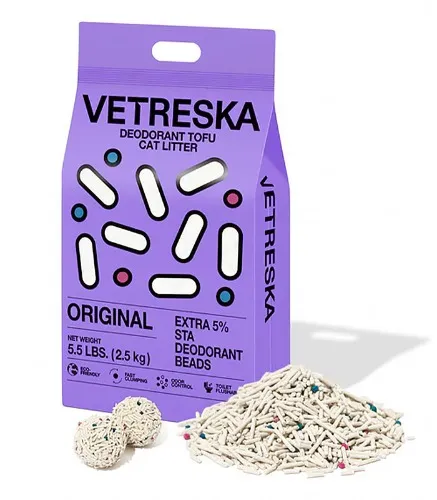 Vetreska Tofu Litter Budget (per bag)