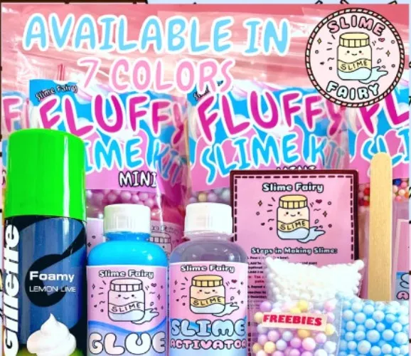 Fluffy Slime Kit