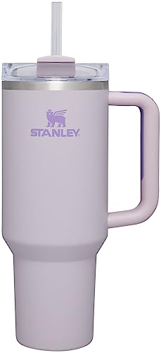 Stanley Quencher H2.0 FlowState Stainless Steel Vacuum Insulated Tumbler with Lid and Straw for Water, Iced Tea or Coffee - 40 oz - Orchid
