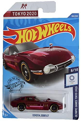 Mattel Hot Wheels Tokyo 2020 Toyota 2000 GT 184/250, red