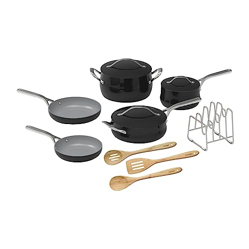 Cuisinart Culinary Collection Nontick 12-Piece Set, Black - Multiple Sizes - Black