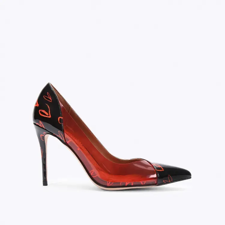 Kurt Geiger Belgravia Vinyl heel