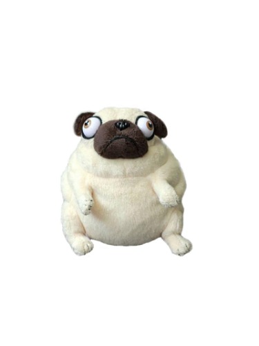 TOGAULA Stuffed Animal Simulation Dog Funny Ugly Cute Pug Pug Dog Doll Called Pig Doll Silly Dog Plush Toy