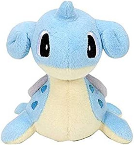 Pokemon WaffleTops Lapras Plush Doll Figure Stuffed Toy Plush Stuffed Poke Doll Cartoon