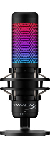 HyperX QuadCast S – RGB USB Condenser Microphone for PC, PS4 and Mac, Anti-Vibration Shock Mount, Four Polar Patterns, Pop Filter, Gain Control, Gaming, Streaming, Podcasts, Twitch, YouTube, Discord - QuadCast S $248.44