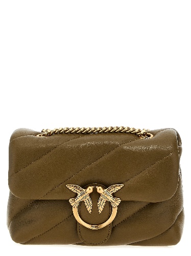 Love Mini Puff Crossbody Bags Green - OS