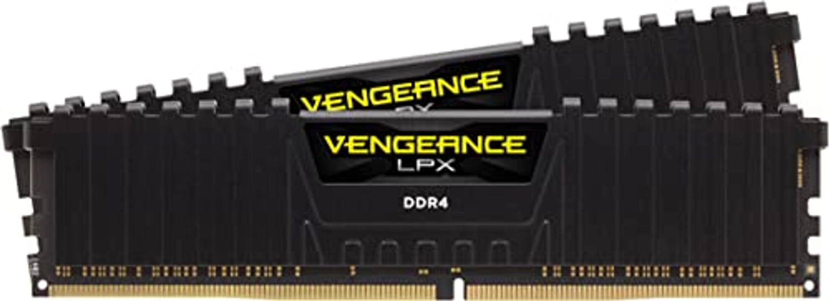 Corsair VENGEANCE LPX DDR4 RAM 16GB (2x8GB) 3200MHz CL16 Intel XMP 2.0 Computer Memory - Black (CMK16GX4M2B3200C16)
