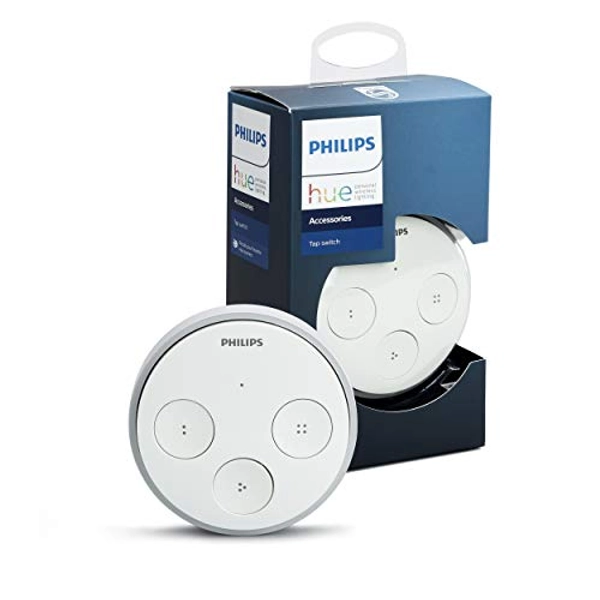 Philips Hue Hue Personal Wireless Lighting Tap Smart Switch, Synthetics, White
