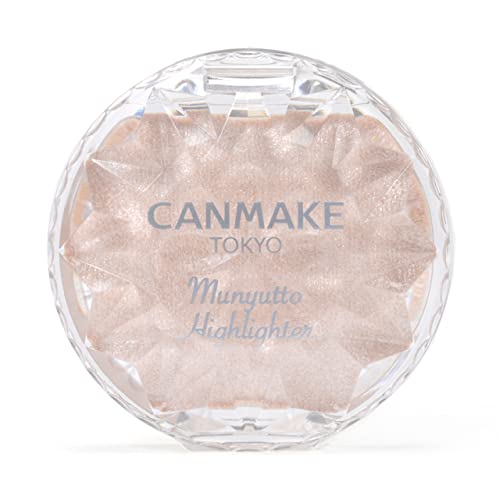 CANMAKE Munyutto Highlighter, Water Proof, Hydration, Luster 0.13 oz (3.8 g) (01 Moonlight Gem) - 01 Moonlight Gem - 0.13 Ounce (Pack of 1)