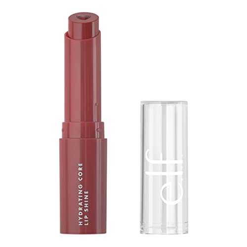 e.l.f. Hydrating Core Lip Shine, Happy - Happy - 0.09 Ounce (Pack of 1)