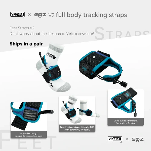 VRChat x EOZ Feet Straps V2.5 