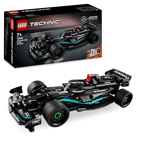 LEGO Technic Mercedes-AMG F1 W14 E Performance Pull-Back, Modell-Rennwagen, Fahrzeug-Bauset für Jungen und Mädchen, Spielzeug-Auto zum Bauen, Rennauto Geschenk-Idee für Kinder ab 7 Jahren 42165