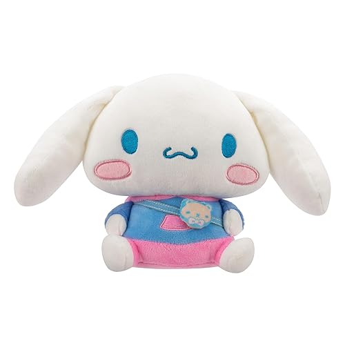 Hello Kitty and Friends, Cinnamoroll Series 1 Plush - Hoodie Fashion and Bestie Accessory - Officially Licensed Sanrio Product from Jazwares - Blue Cinnamoroll