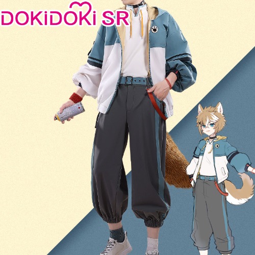 DokiDoki-SR Game Genshin Impact Gorou Modern Cosplay Doujin Men Casual Wear
